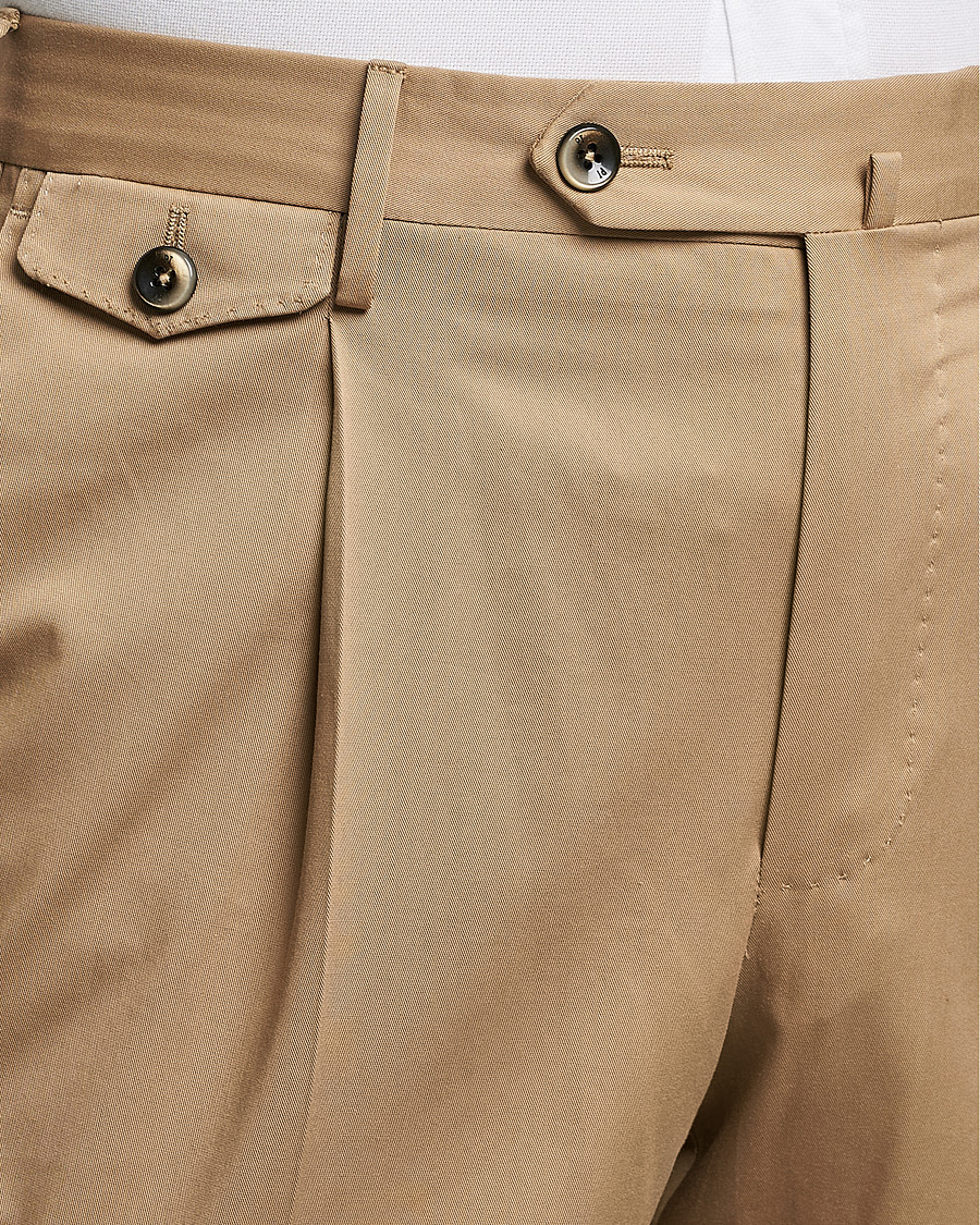Herren | Hosen | PT01 | Gentleman Fit Silkochino Trousers Beige