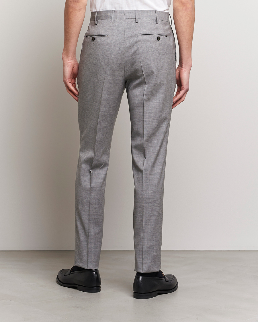 Herren | Hosen | PT01 | Gentleman Fit Wool Trousers Light Grey