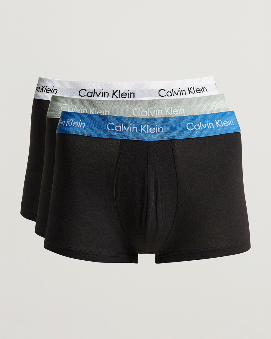Herren | Unterwäsche | Calvin Klein | Cotton Stretch Trunk 3-Pack Black
