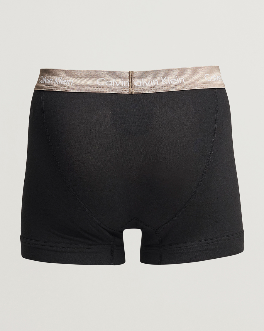 Herren | Unterwäsche | Calvin Klein | Cotton Stretch Trunk 3-Pack Black