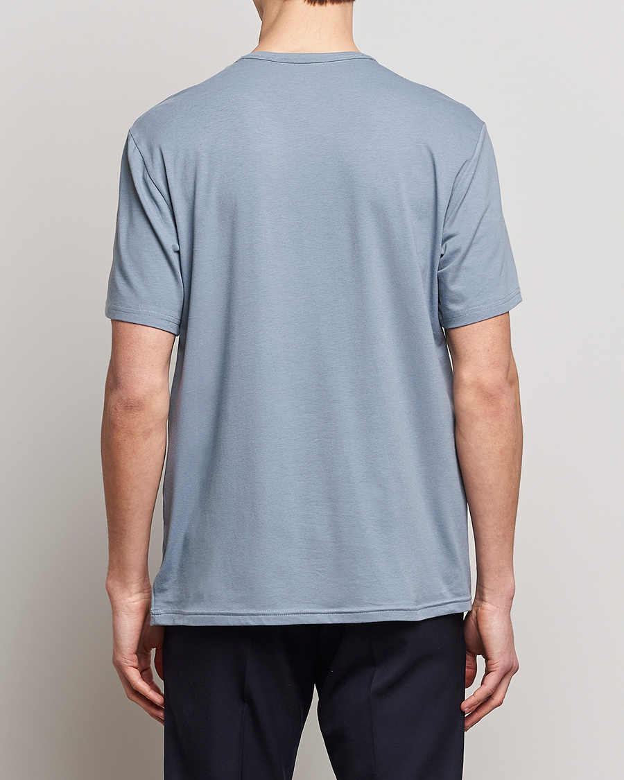 Herren | T-Shirts | Calvin Klein | Logo Crew Neck Loungewear T-Shirt Beloved Blue