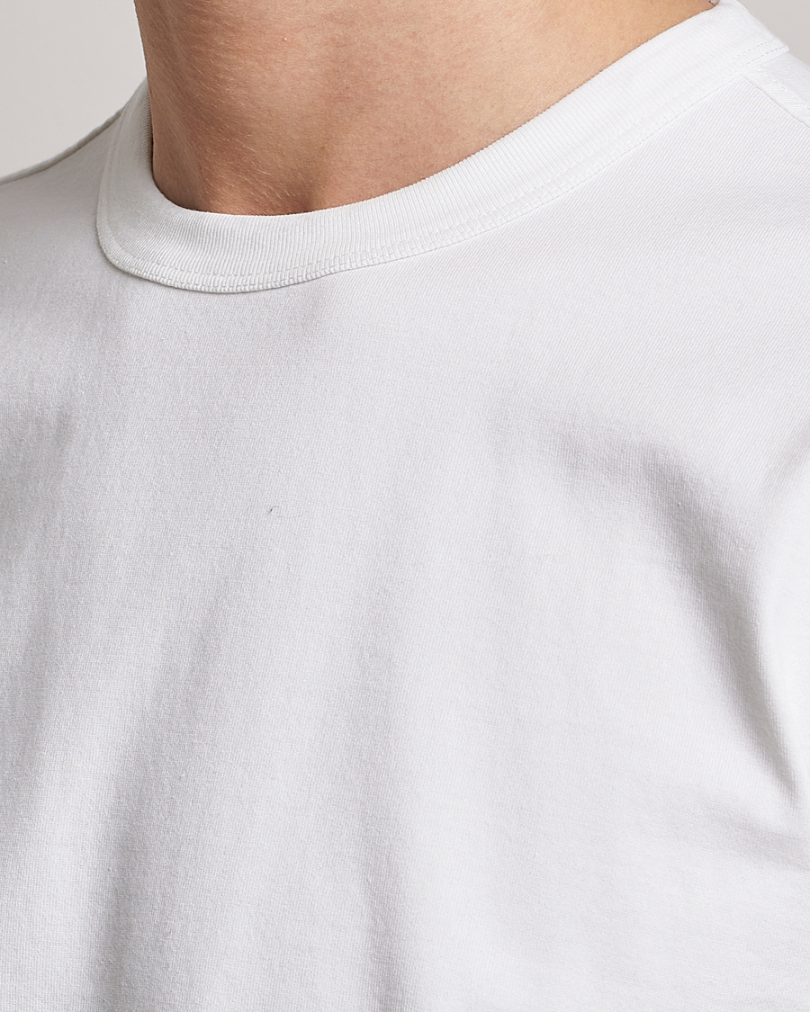 Herren | T-Shirts | Ten c | Garment Dyed Cotton Jersey T-Shirt White