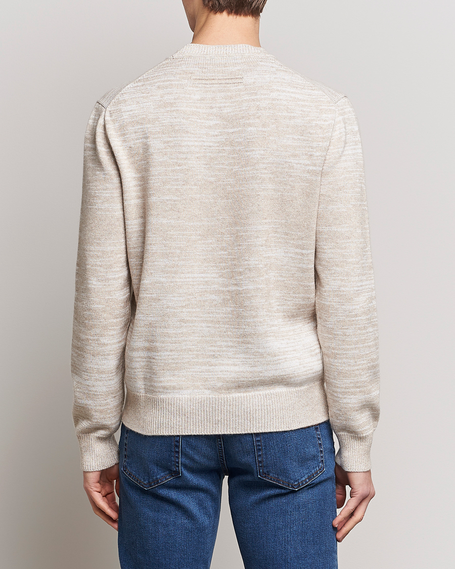 Herren | Pullover | Zegna | Oasi Cashmere/Cotton Melange Sweater Beige