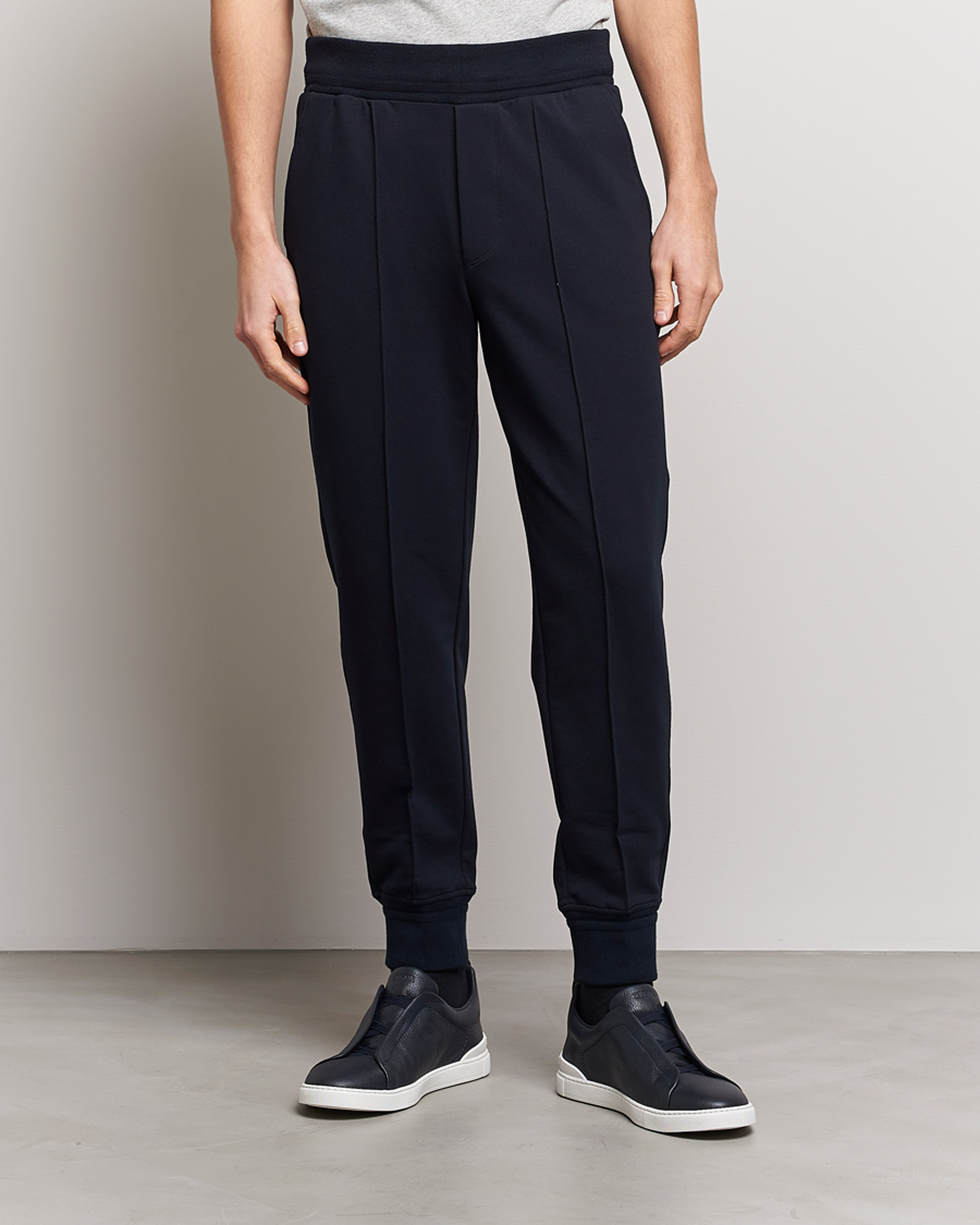Herren | Hosen | Zegna | Cotton Stretch Joggers Navy