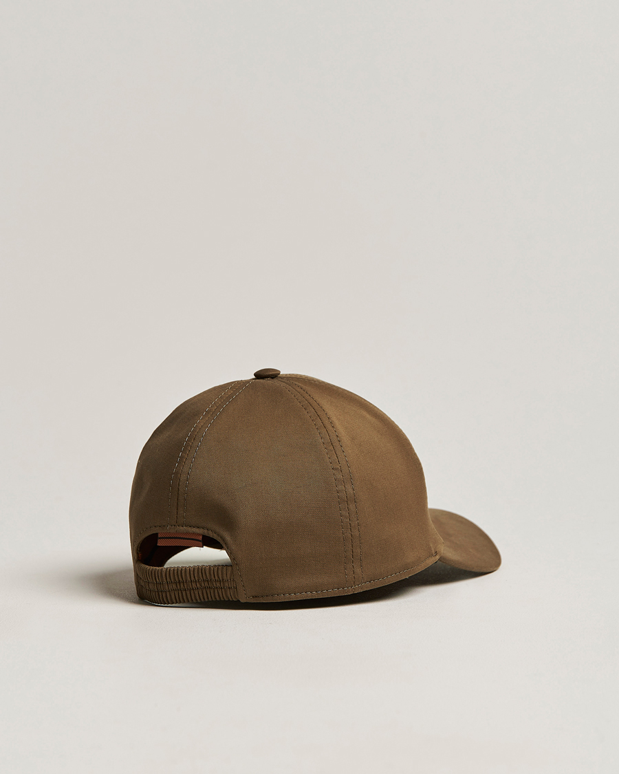 Herren | Zegna Baseball Cap Olive | Zegna | Baseball Cap Olive