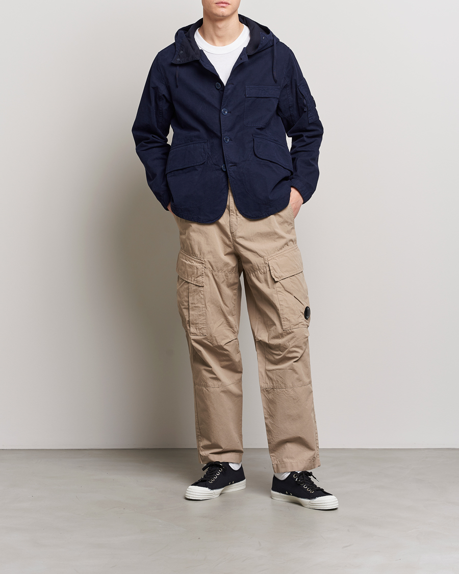 Herren | Hosen | C.P. Company | Microreps No Peach Loose Fit Cargo Pants Sand