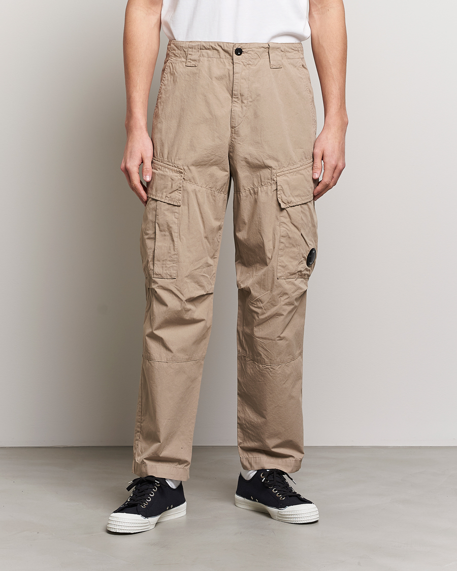 Herren | Hosen | C.P. Company | Microreps No Peach Loose Fit Cargo Pants Sand