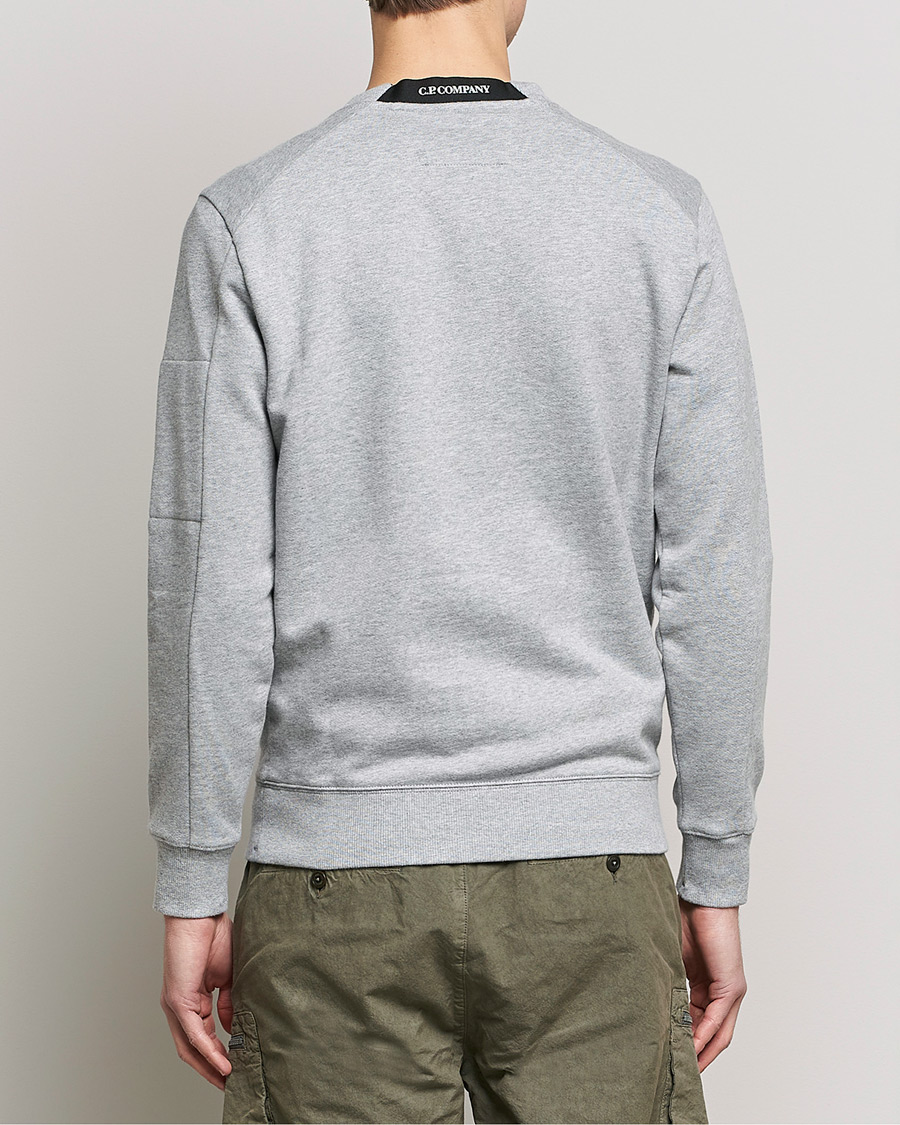 Herren | Pullover | C.P. Company | Diagonal Raised Fleece Lens Sweatshirt Grey