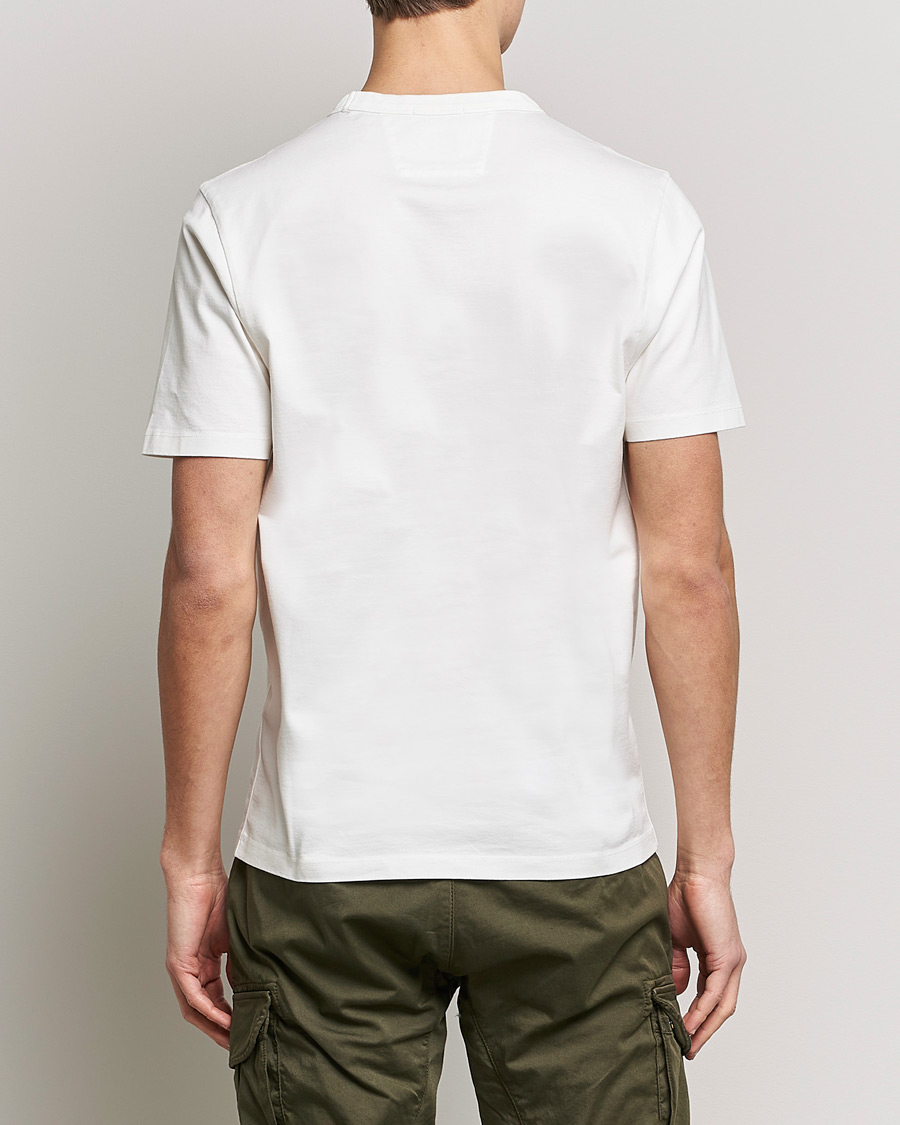 Herren | T-Shirts | C.P. Company | Heavy Mercerized Cotton Logo Tee White