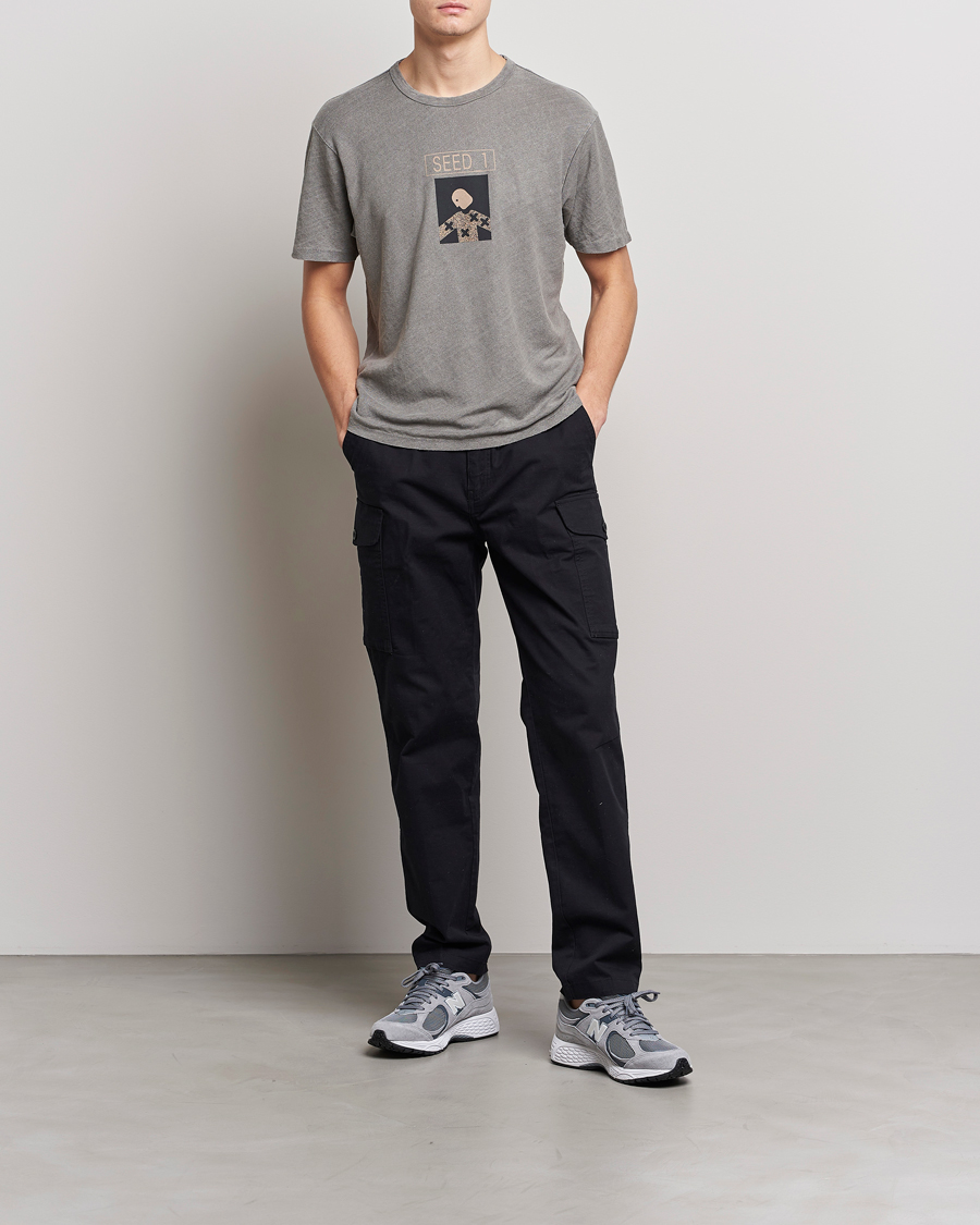Herren | T-Shirts | C.P. Company | Seed Recycled Hemp T-Shirt Grey