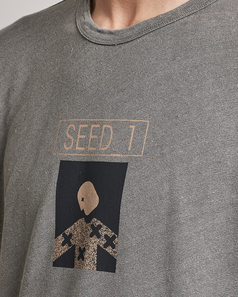 Herren | T-Shirts | C.P. Company | Seed Recycled Hemp T-Shirt Grey