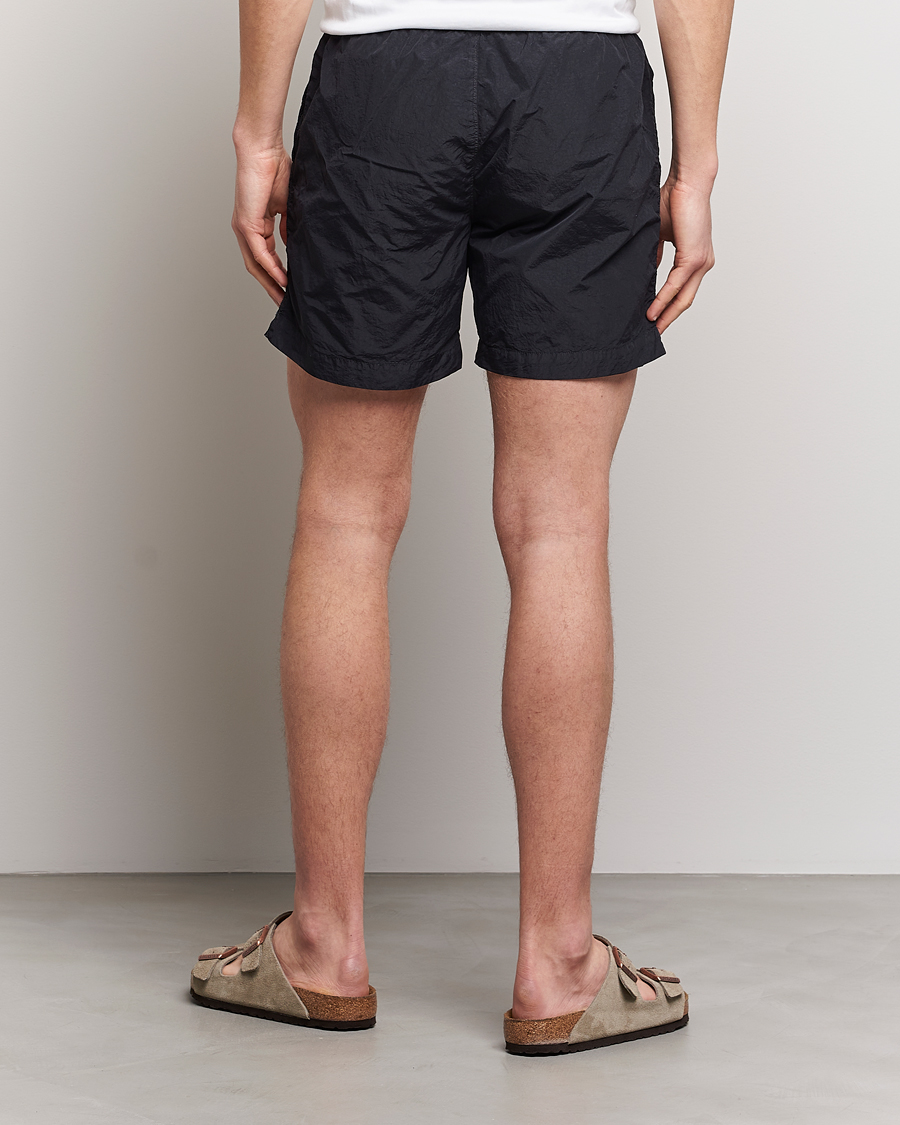 Herren | Badehosen | C.P. Company | Flatt Nylon Garment Dyed Swimshorts Black