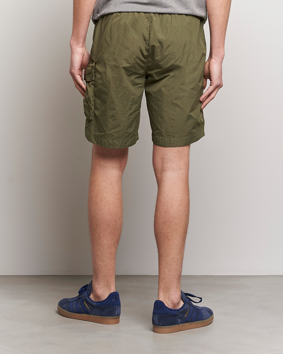 Herren | Shorts | C.P. Company | Flatt Nylon Garment Dyed Shorts Olive