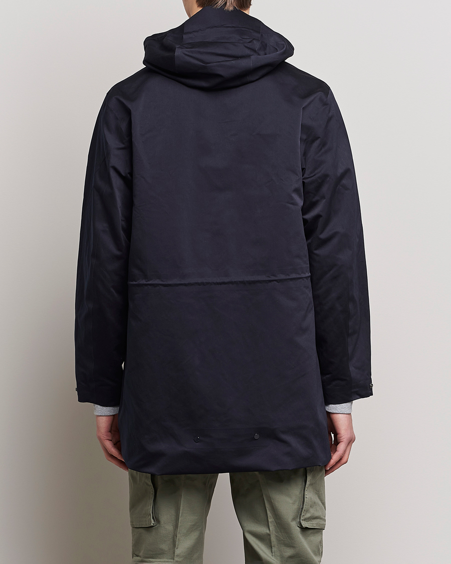 Herren | Jacken | C.P. Company | Metropolis A.A.C. Water resistant Long Jacket Navy