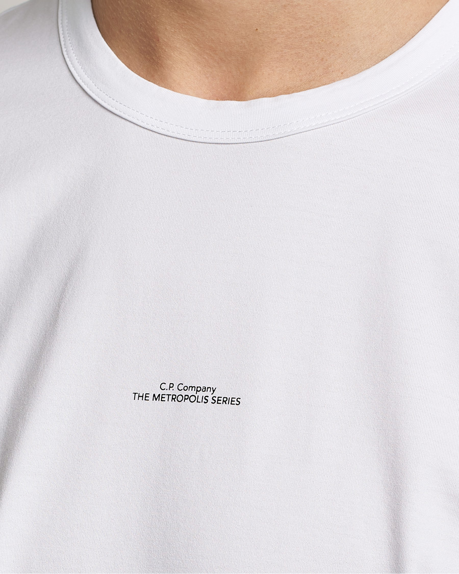 Herren | T-Shirts | C.P. Company | Metropolis Mercerized Jersey T-Shirt White