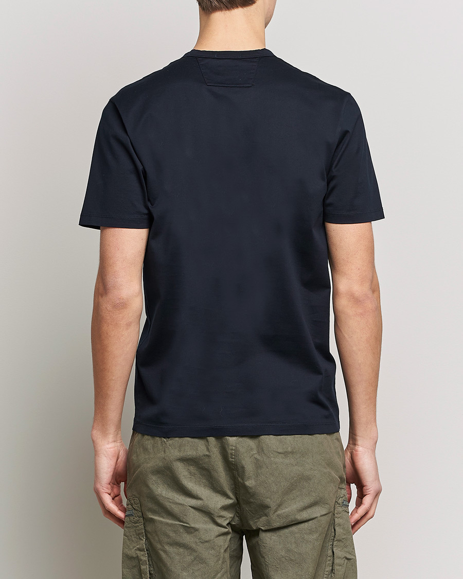 Herren | T-Shirts | C.P. Company | Metropolis Mercerized Jersey T-Shirt Navy