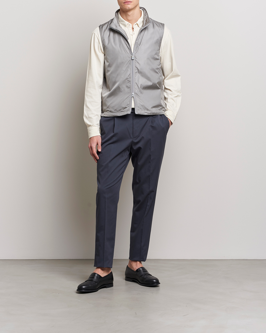 Herren | Westen | Aspesi | Vernes Nylon Gilet Grey