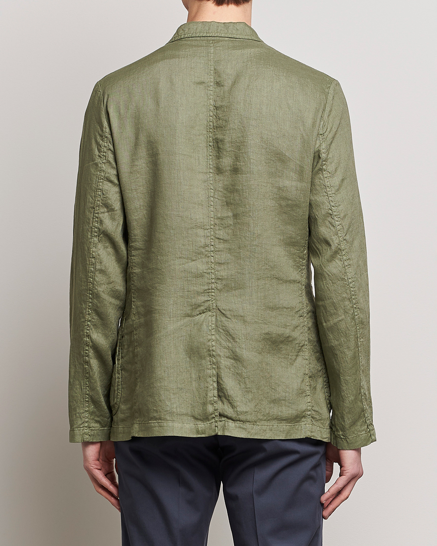 Herren | Sakkos | Aspesi | Samuraki Linen Blazer Army Green