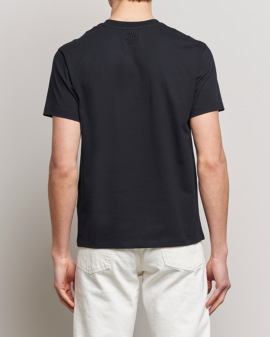 Herren | T-Shirts | AMI | Heart Logo T-Shirt Black