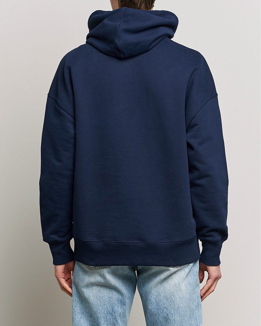 Herren | Pullover | AMI | Paris College Hoodie Navy
