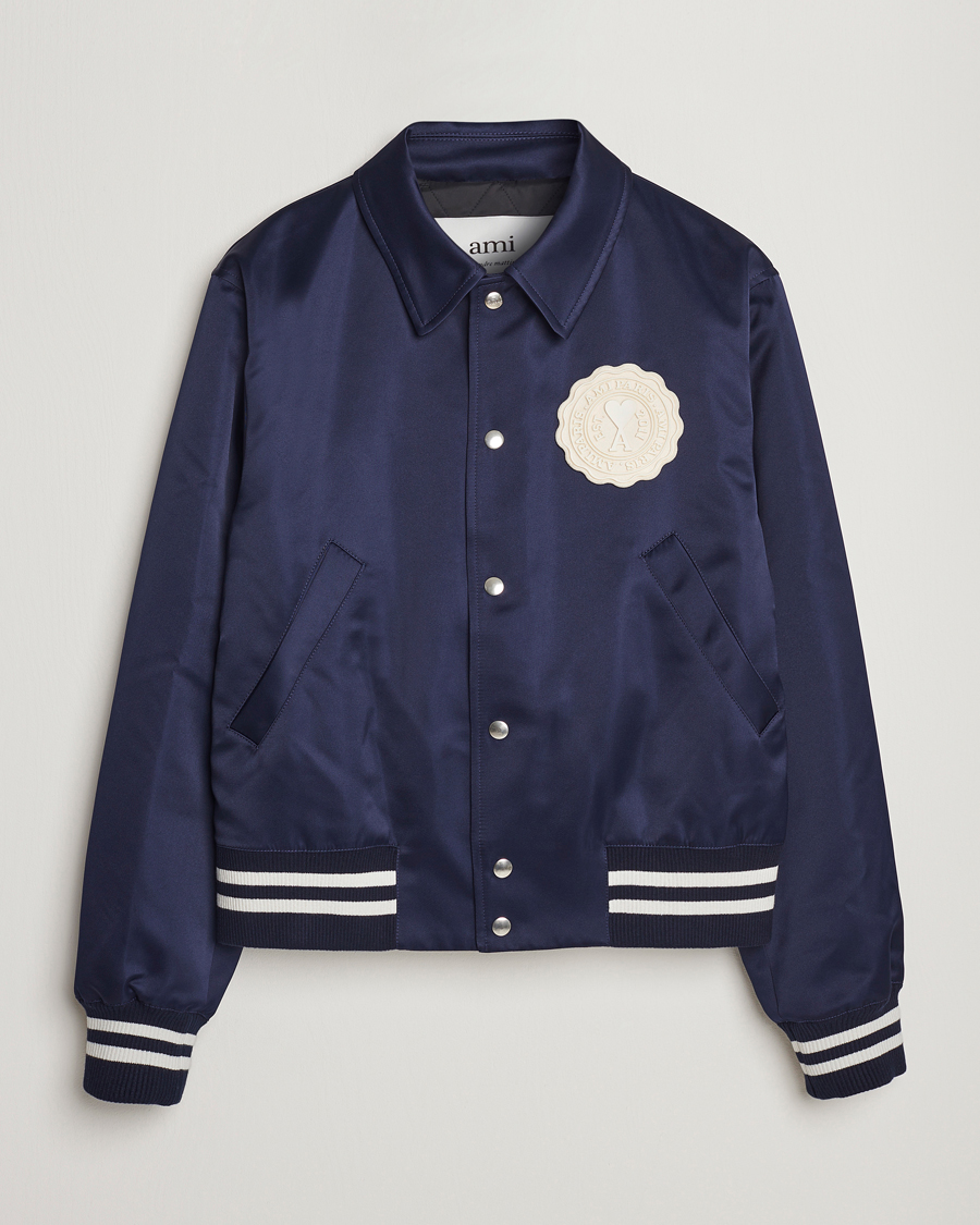 Herren | Jacken | AMI | Teddy Jacket Navy