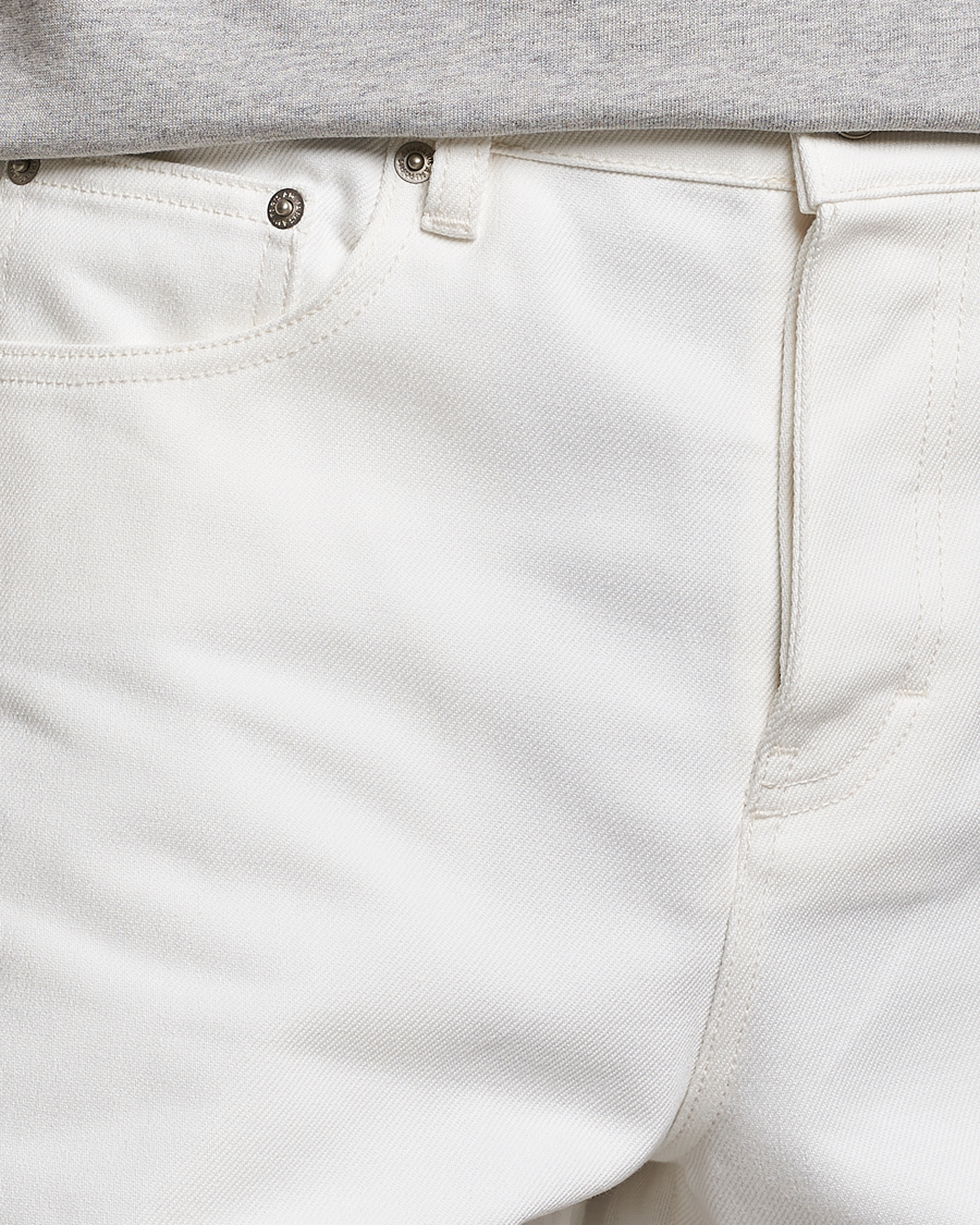 Herren | Jeans | AMI | Tapered Jeans Natural White