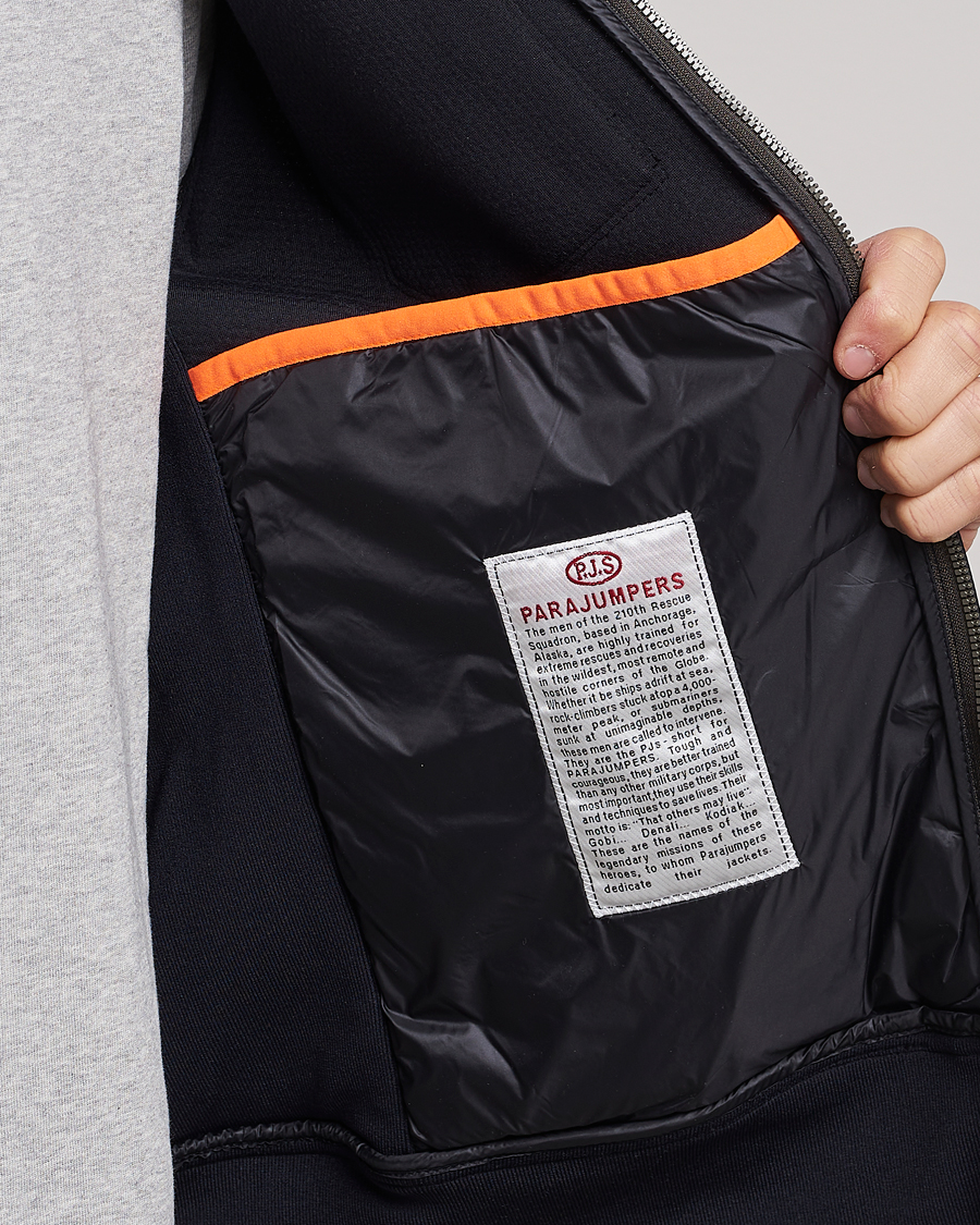 Herren | Jacken | Parajumpers | London Hybrid Cool Down Jacket Black