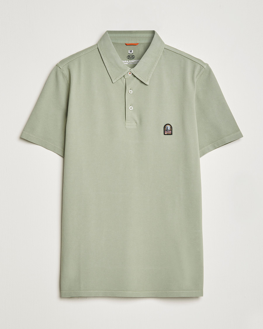 Herren | Poloshirts | Parajumpers | Hugh Polo Green Mileu