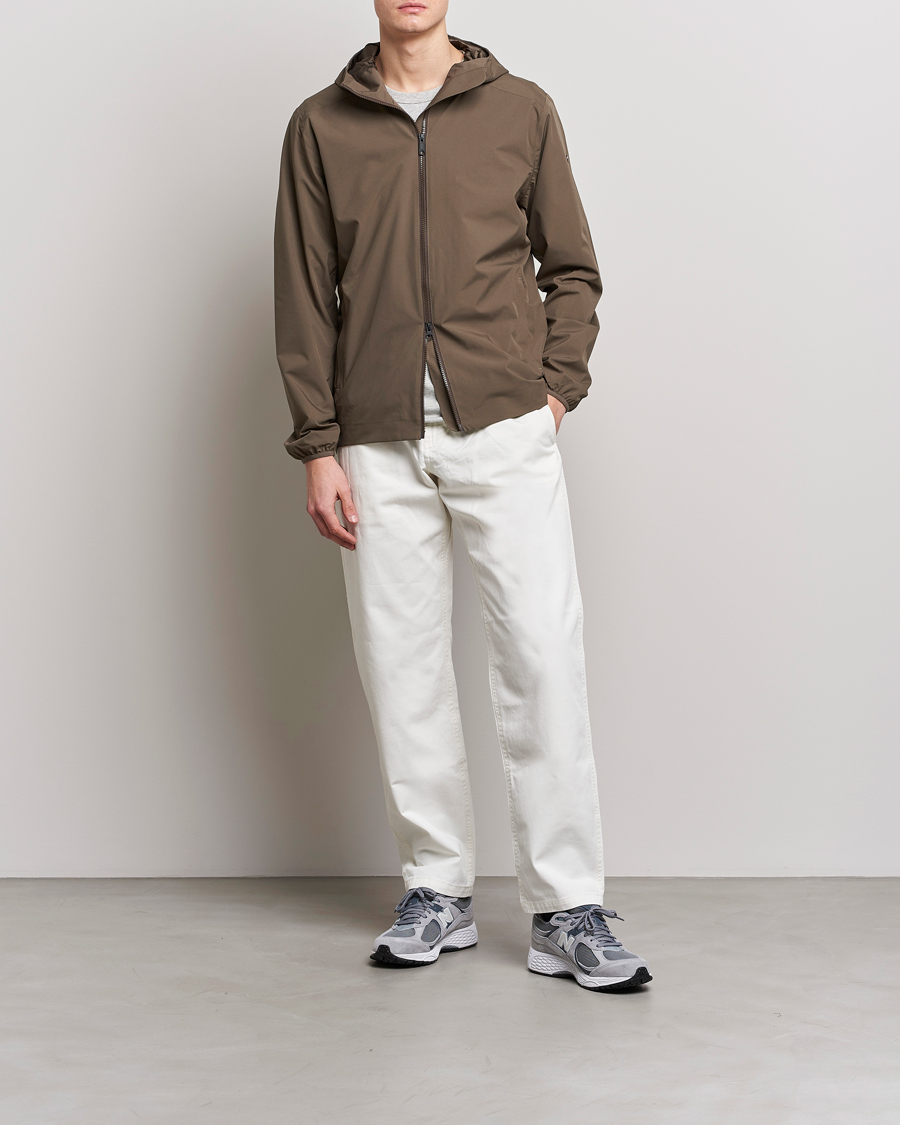 Herren | Jacken | Scandinavian Edition | Hood Waterproof Jacket Major Brown