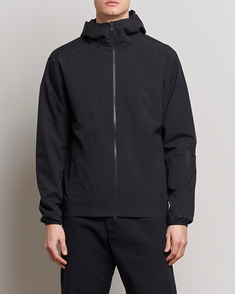 Herren | Jacken | Scandinavian Edition | Hood Waterproof Jacket Onyx
