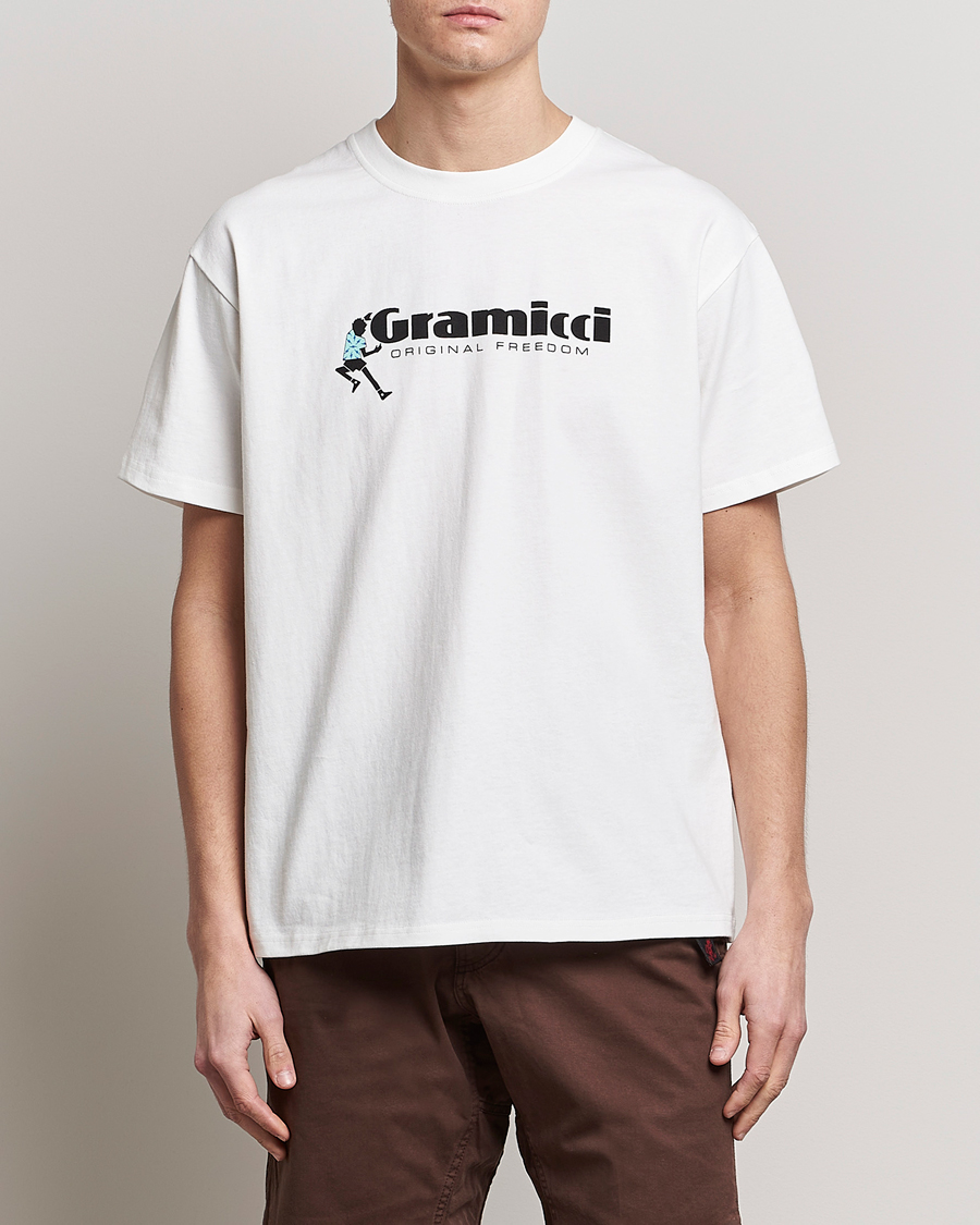 Herren | T-Shirts | Gramicci | Organic Cotton Dancing Man T-Shirt White