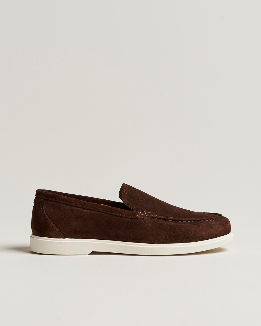 Herren | Loafer | Loake 1880 | Tuscany Suede Loafer Chocolate