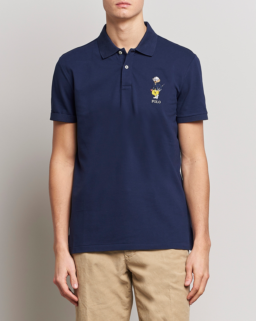 Herren | Poloshirts | Polo Ralph Lauren Golf | Performance Bear Stretch Polo Refined Navy