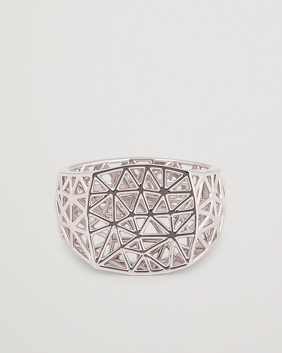 Herren | Tom Wood Mesh Ring Silver | Tom Wood | Mesh Ring Silver