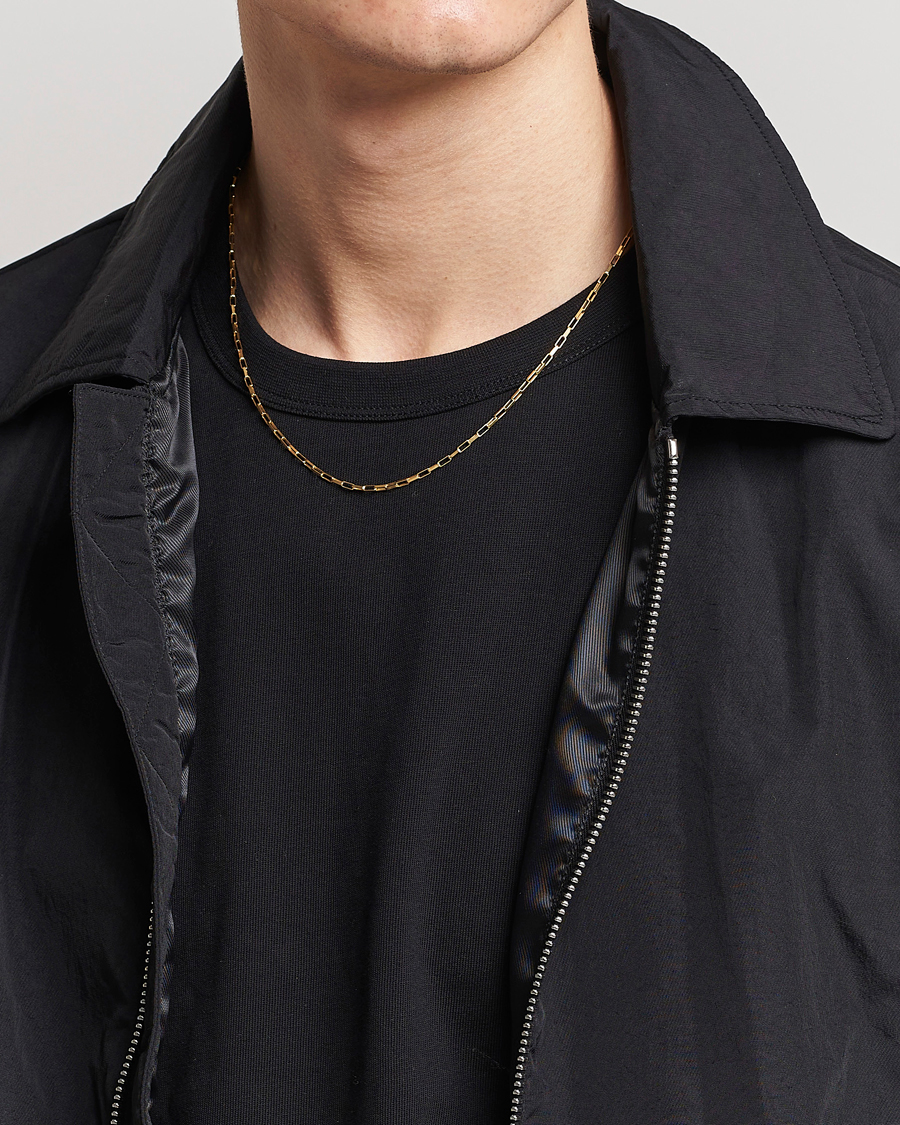 Herren | Tom Wood Billie Chain Necklace Gold | Tom Wood | Billie Chain Necklace Gold