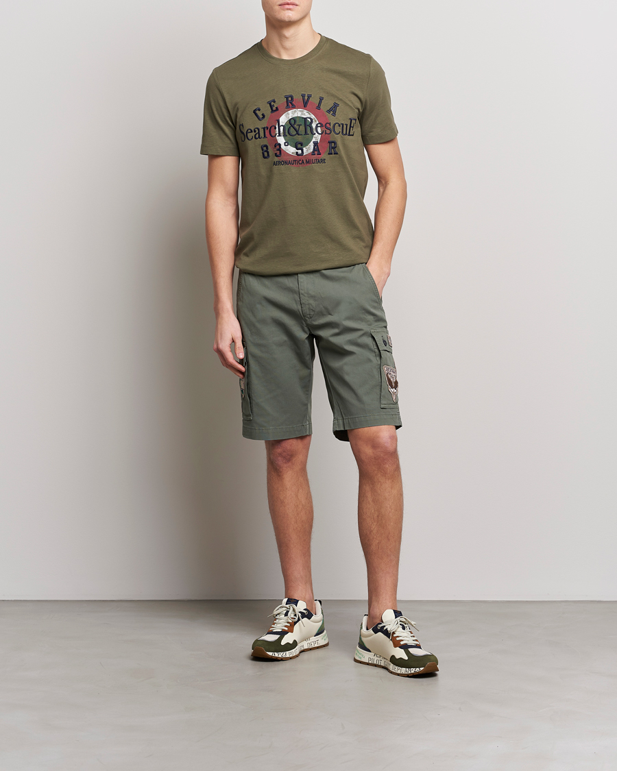 Herren | Shorts | Aeronautica Militare | Bermuda Tasconato Shorts Green