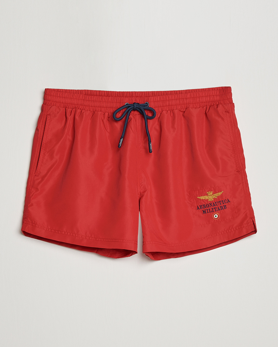 Herren | Badehosen | Aeronautica Militare | Costume Swim Shorts Red