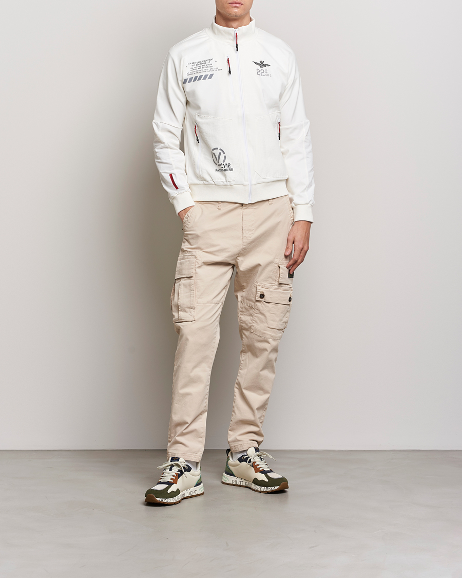 Herren | Pullover | Aeronautica Militare | Felpa Zip Sweater Ice