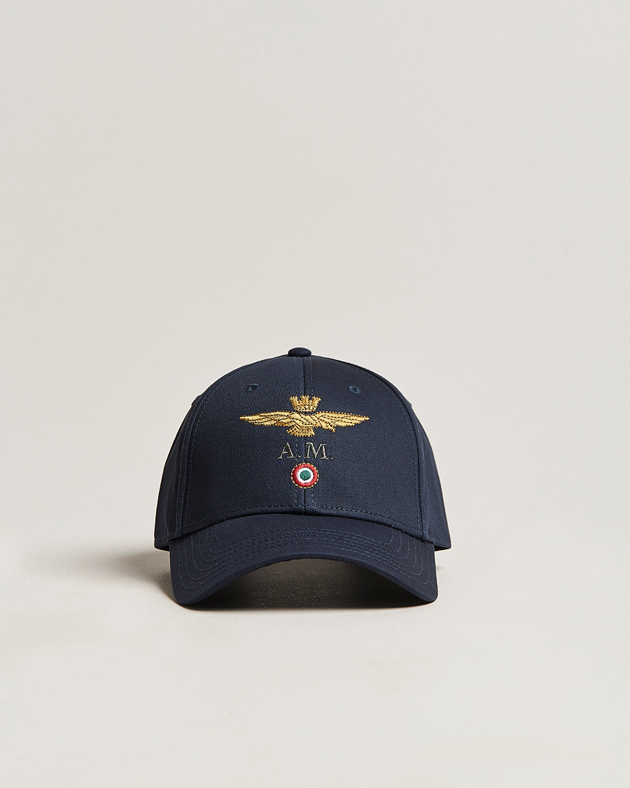 Herren | Aeronautica Militare Cotton Baseball Cap Navy | Aeronautica Militare | Cotton Baseball Cap Navy