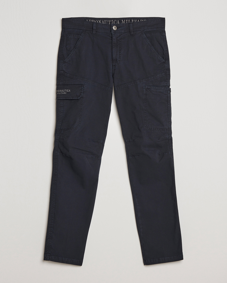 Herren | Hosen | Aeronautica Militare | Stretch Cotton Pocket Pants Navy