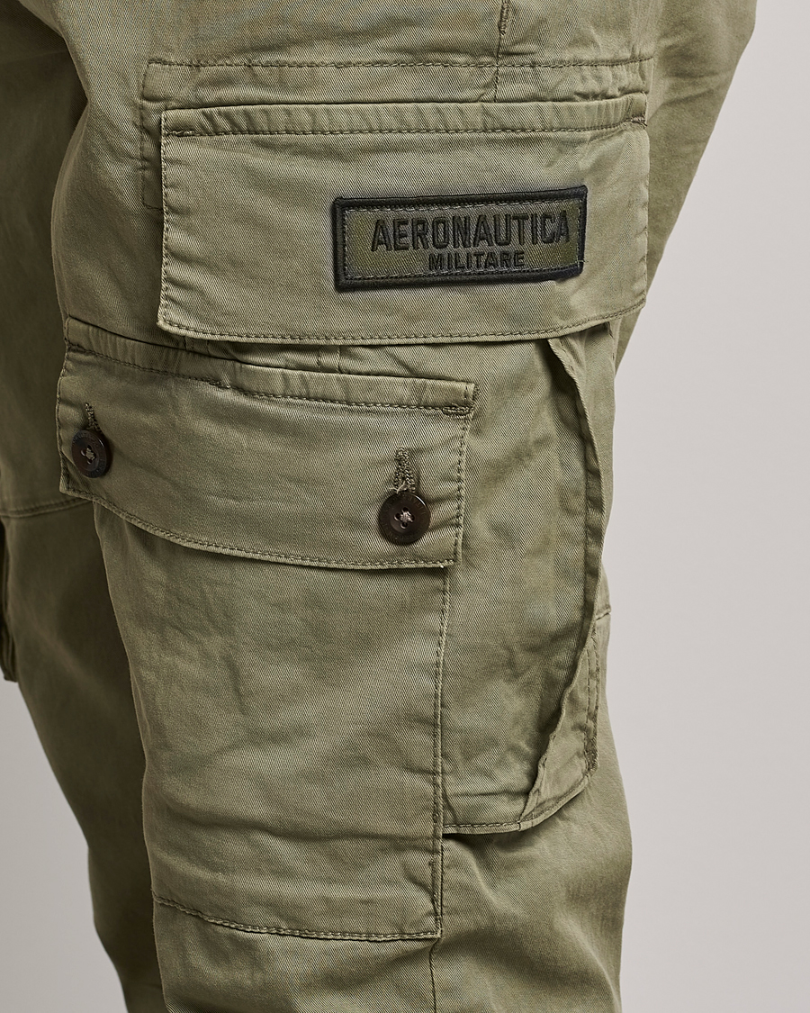 Herren | Hosen | Aeronautica Militare | Soft Twill Pocket Pants Sage