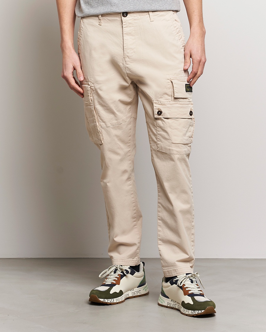 Herren | Hosen | Aeronautica Militare | Soft Twill Pocket Pants Plaster
