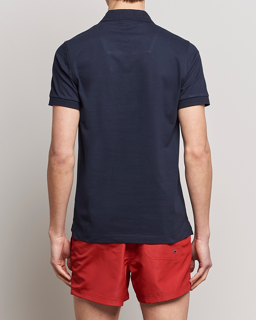 Herren | Poloshirts | Aeronautica Militare | Stretch Cotton Polo Navy Blue