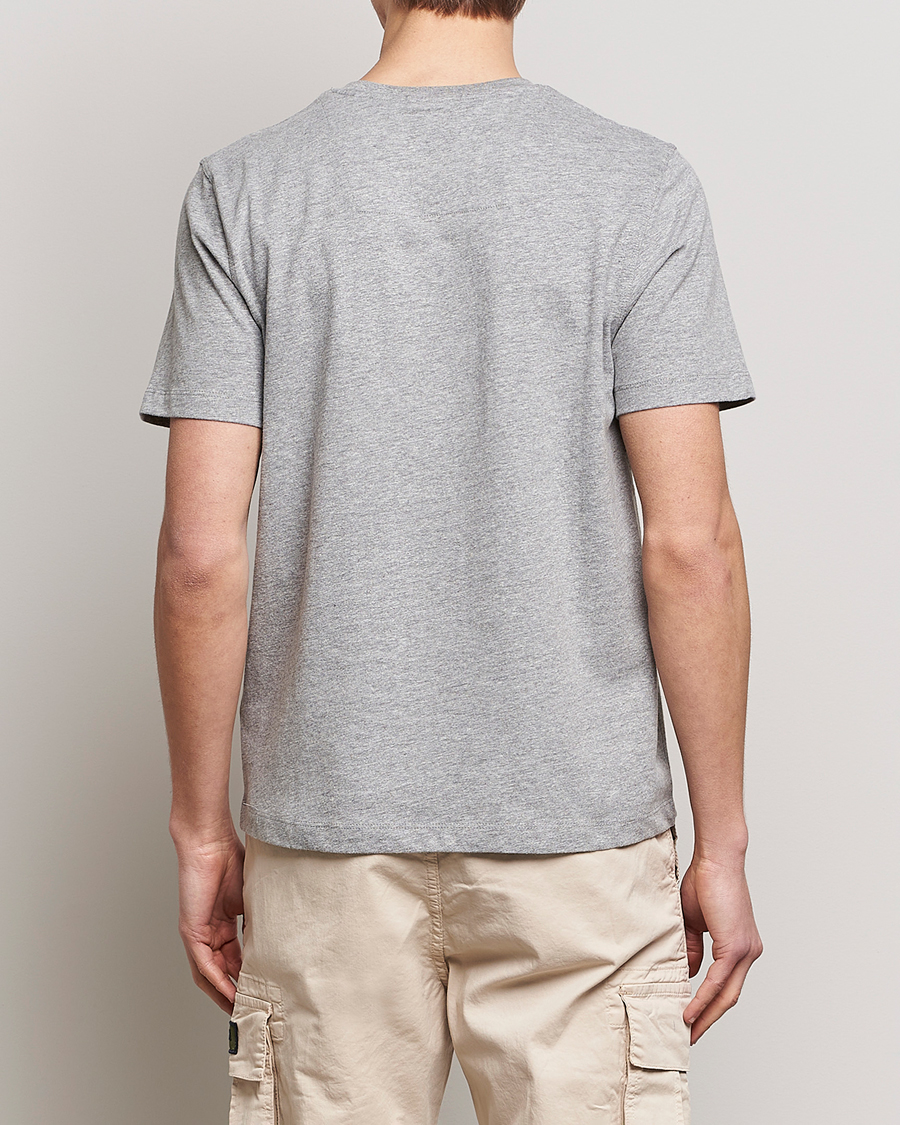 Herren | T-Shirts | Aeronautica Militare | Tricolor T-Shirt Melange Grey