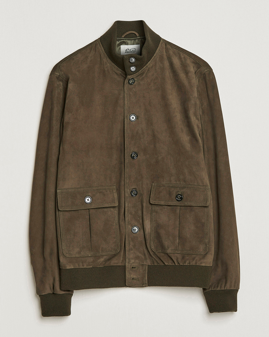 Herren | Jacken | Valstar | Valstarino Suede Jacket Muschio
