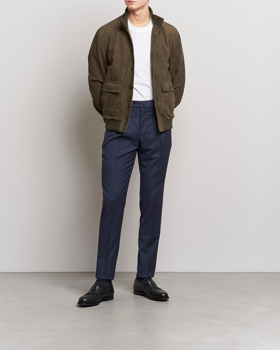 Herren | Jacken | Valstar | Valstarino Suede Jacket Muschio