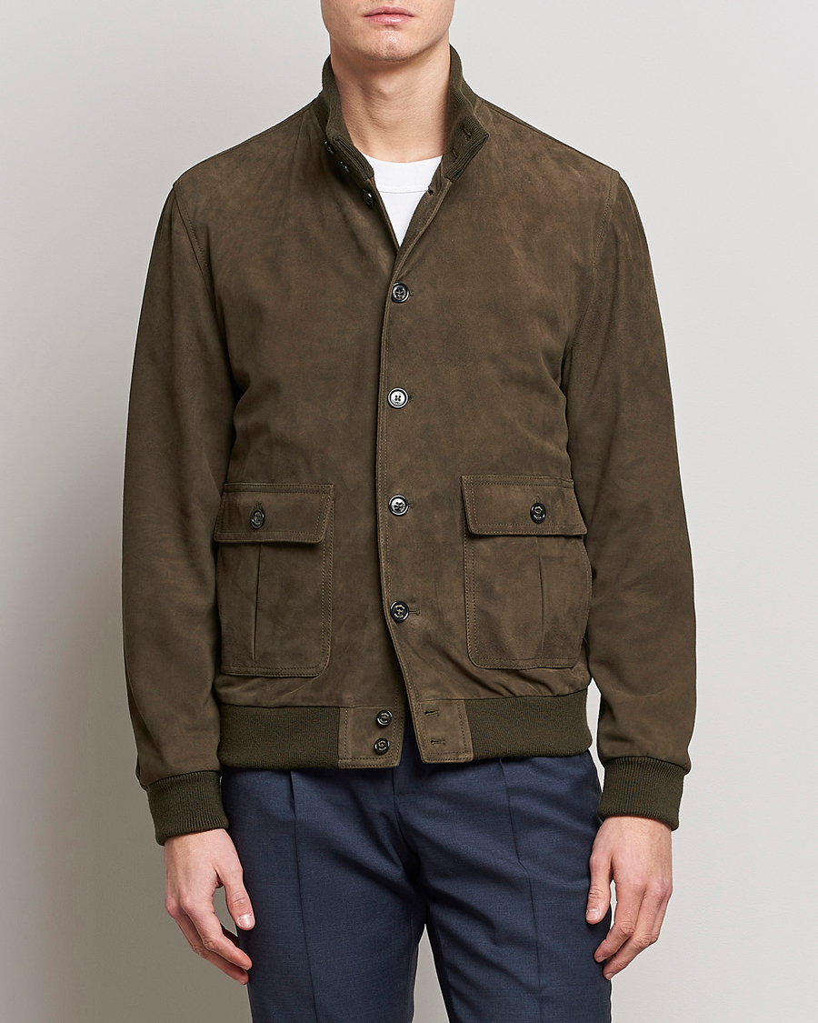 Herren | Jacken | Valstar | Valstarino Suede Jacket Muschio