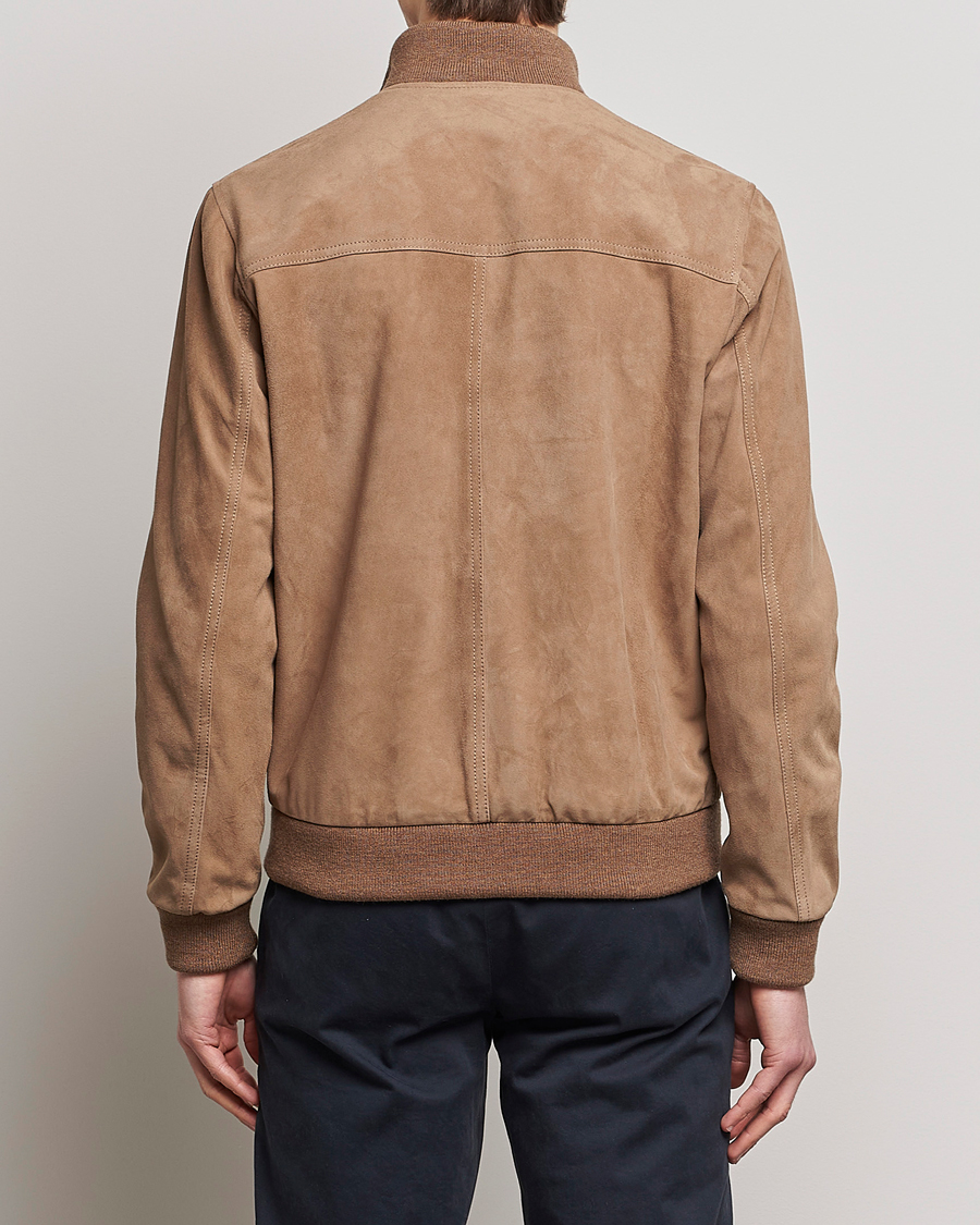 Herren | Jacken | Valstar | Valstarino Suede Jacket Light Beige