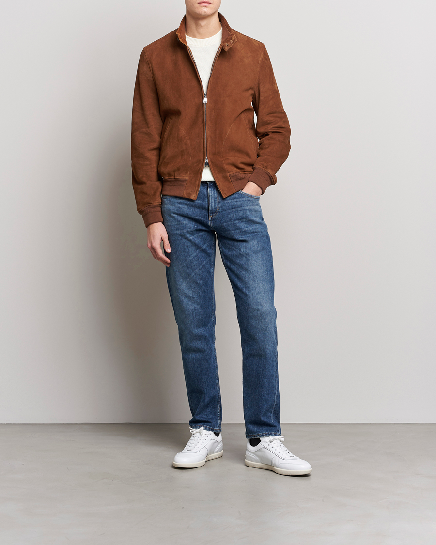 Herren | Jacken | Valstar | Suede Zip Blouson Sandal