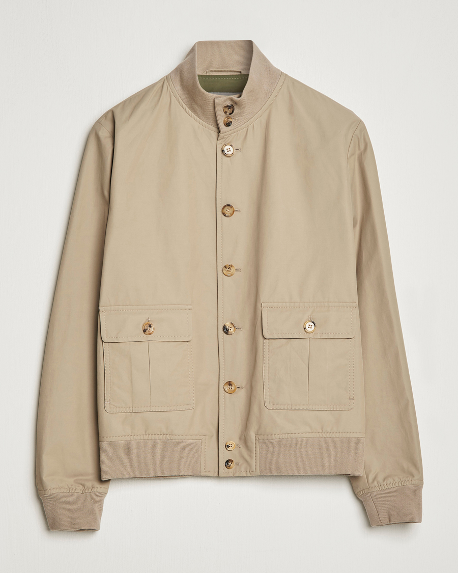 Herren | Jacken | Valstar | Valstarino Water Repellent Cotton Jacket Beige